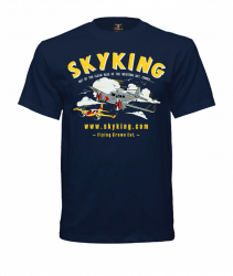 Sky King Bamboo Bomber T-Shirt XLg